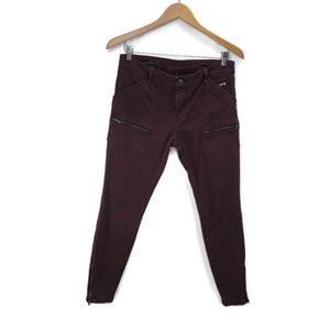KUT from the Kloth Zip Ankle Skinny Jeans sz 6